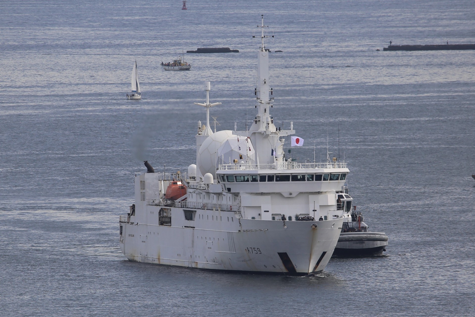 フランス海軍情報収集艦「デュピュイ・ド・ローム」ワッペン